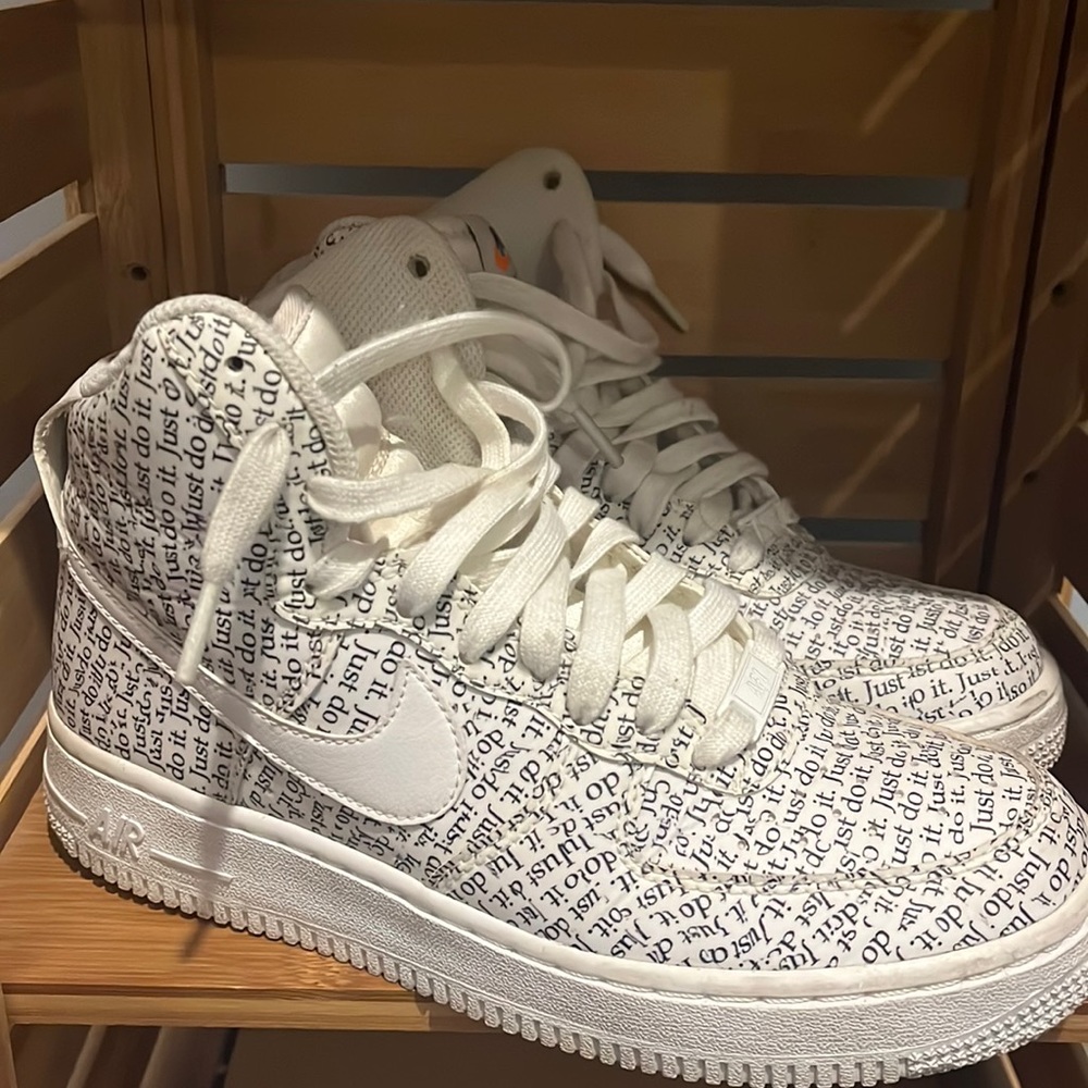 Nike just do it high tops